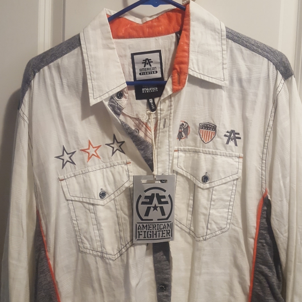 American fighter shirt